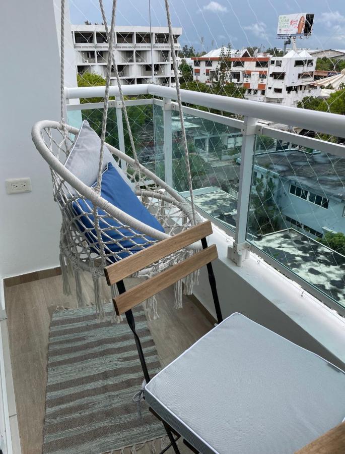 Ambar 5D - Centrico Apart Estilo Boho Chic Apartment Santo Domingo Exterior foto