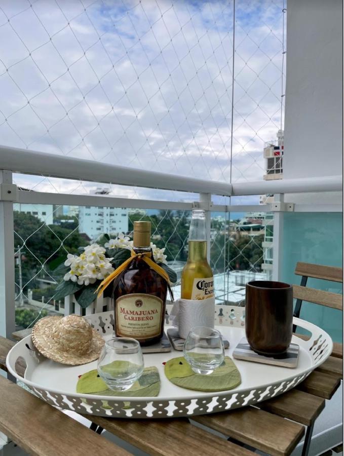 Ambar 5D - Centrico Apart Estilo Boho Chic Apartment Santo Domingo Exterior foto