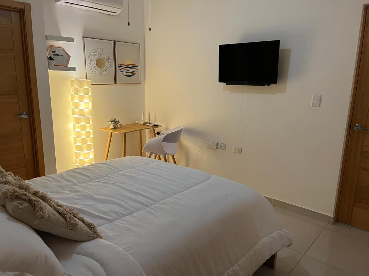 Ambar 5D - Centrico Apart Estilo Boho Chic Apartment Santo Domingo Exterior foto