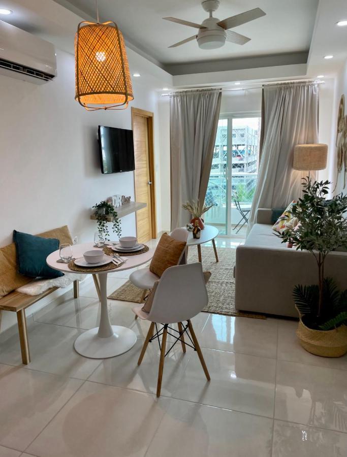 Ambar 5D - Centrico Apart Estilo Boho Chic Apartment Santo Domingo Exterior foto
